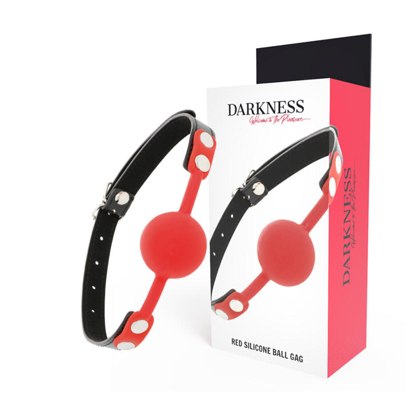 BAVAGLINO IN SILICONE ROSSO -CHARME VIBE