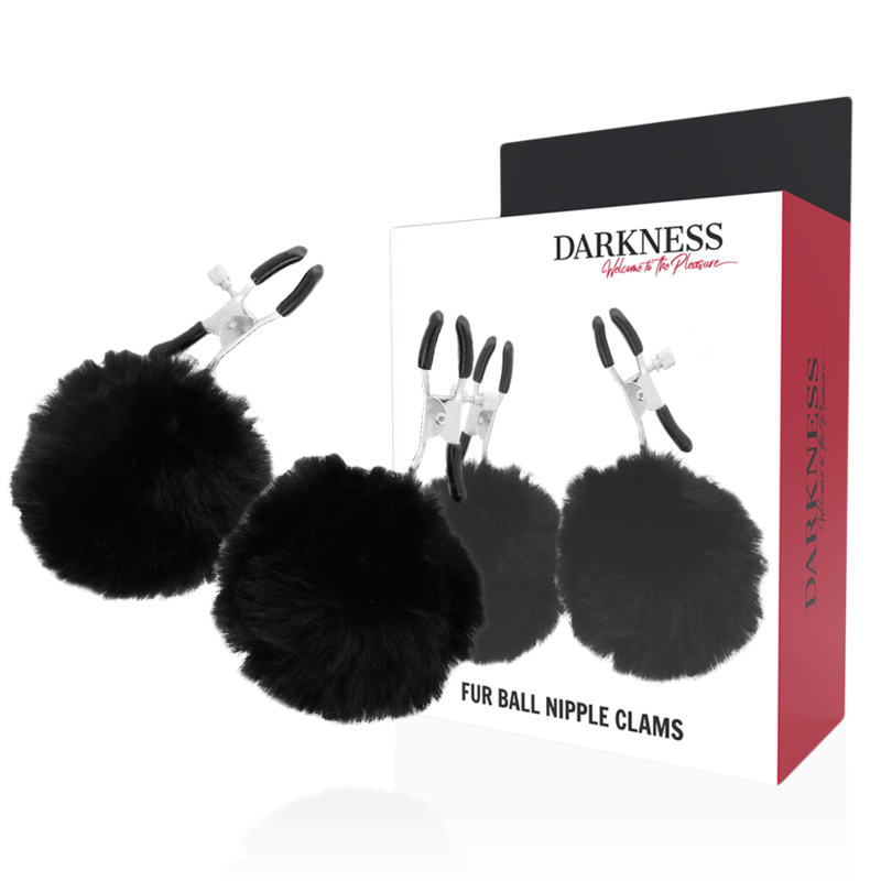 MORSETTI PER CAPEZZOLI CON POM POM 1 - CHARME VIBE
