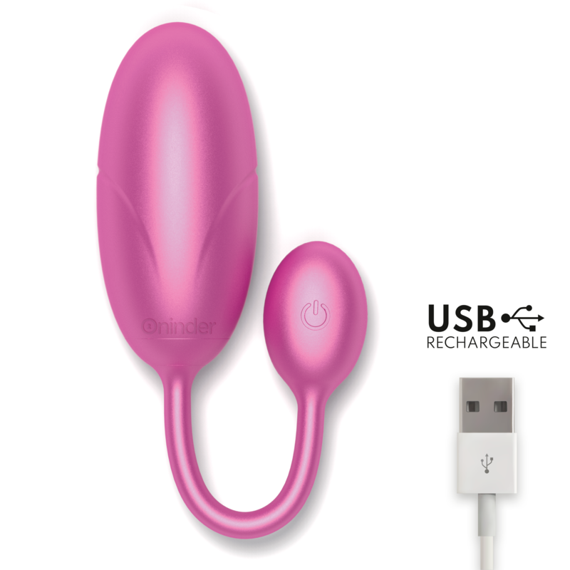UOVO VIBRANTE TOKYO ROSA 7,5 X 3,2 CM APP GRATUITA - CHARME VIBE