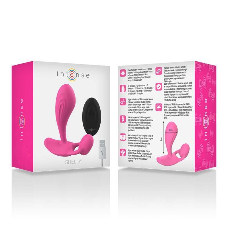 SHELLY PLUG TELECOMANDO ANALE ROSA - CHARME VIBE