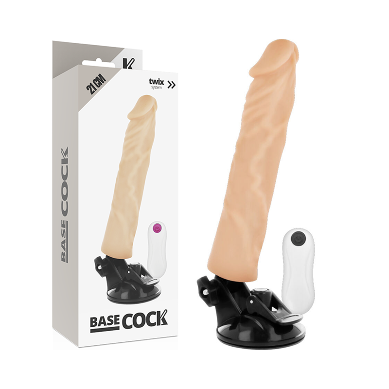 VIBRATORE REALISTICO TELECOMANDO NATURALE 21 CM O 4 CM - CHARME VIBE