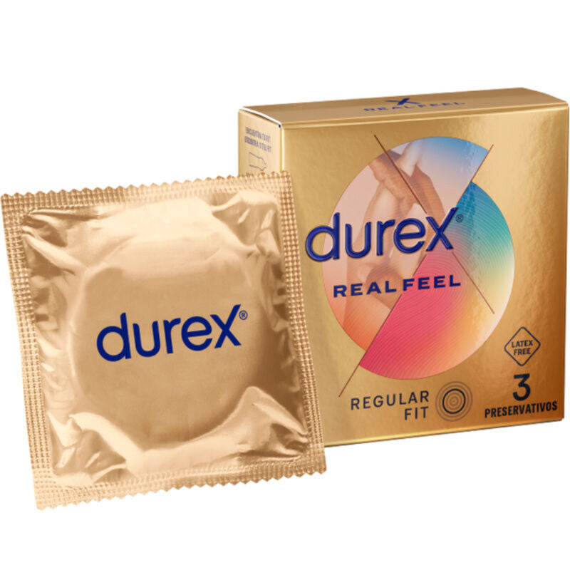PRESERVATIVI REAL FEEL 3 UNITÀ - CHARME VIBE