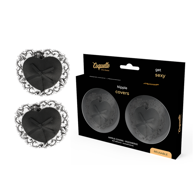COPRI CAPEZZOLI IN PIZZO NERO