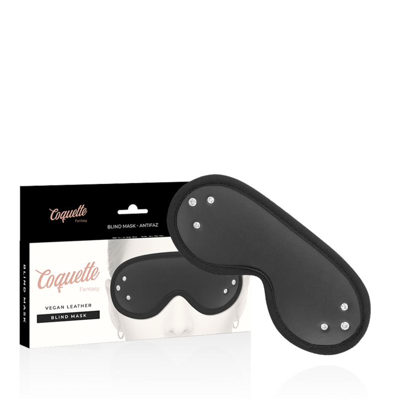 MASCHERA FANTASIA VEGANA IN PELLE CON FODERA IN NEOPRENE - CHARME VIBE