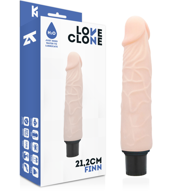 VIBRATORE AUTOLUBRIFICANTE FINN 21.2 CM O 3.8 CM - CHARME VIBE