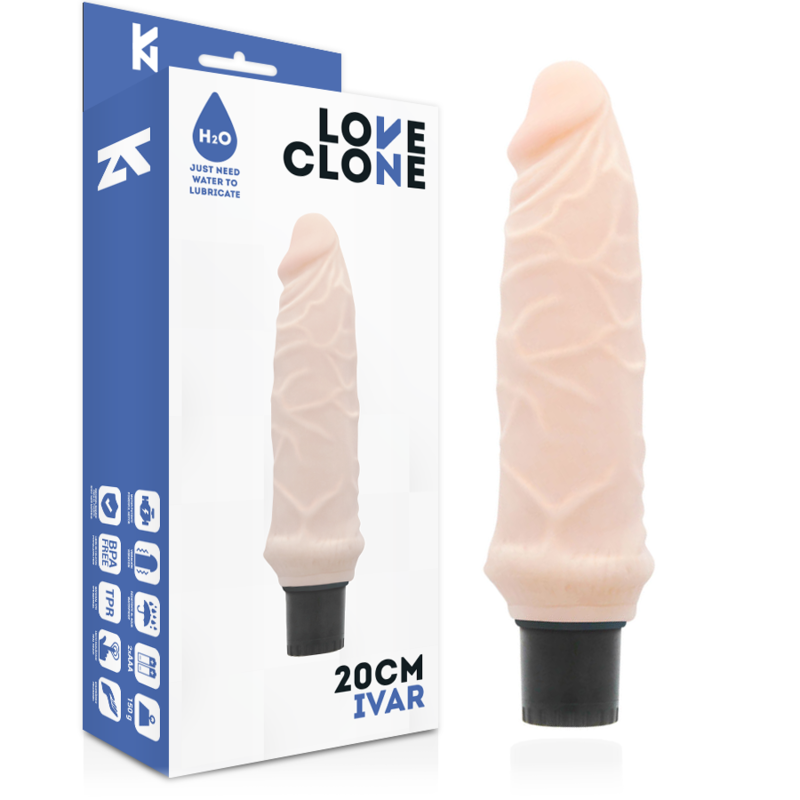 IVAR VIBRATORE AUTOLUBRIFICANTE 20 CM O 3.7 CM - CHARME VIBE