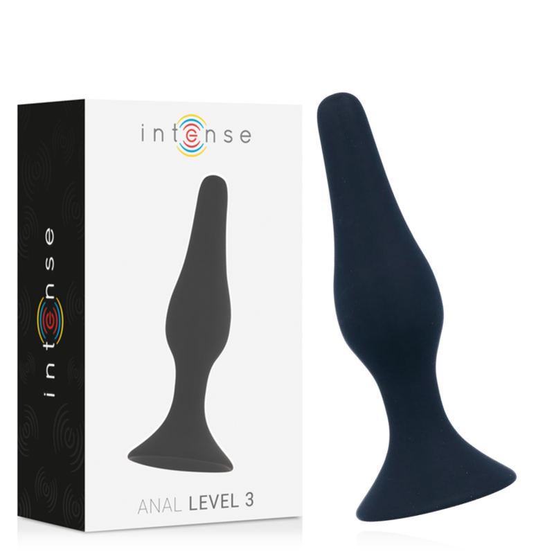 ANALE LIVELLO 3 12,5 CM NERO - CHARME VIBE