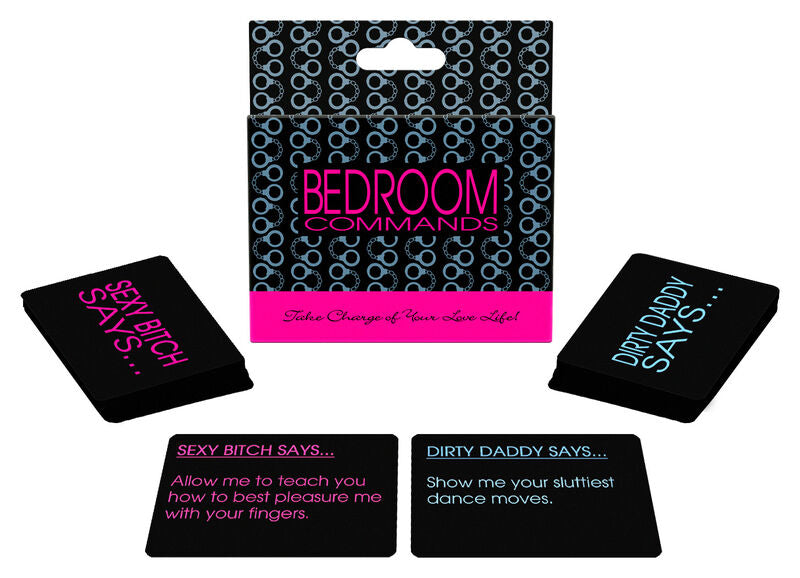 GIOCO DI CARTE DEI COMANDI DELLA CAMERA DA LETTO /EN - CHARME VIBE