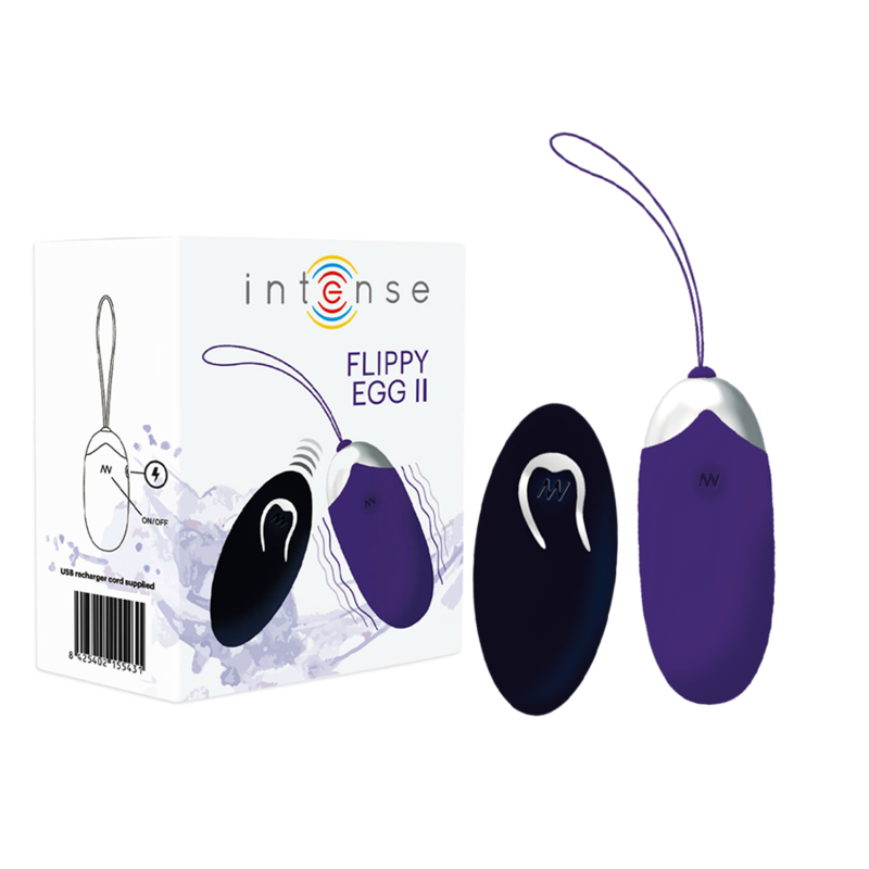 UOVO VIBRANTE FLIPPY II CON TELECOMANDO VIOLA - CHARME VIBE