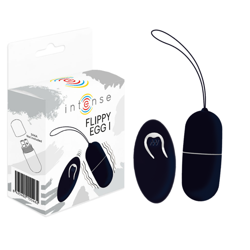 FLIPPY I UOVO VIBRANTE CON TELECOMANDO NERO - CHARME VIBE