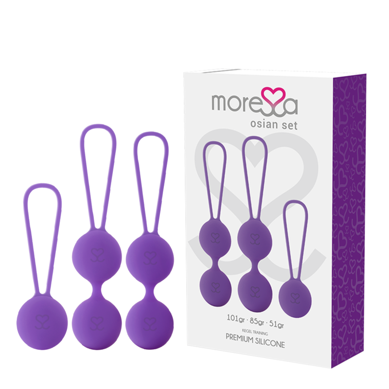 OSIAN SET PREMIUM IN SILICONE LILLA - CHARME VIBE
