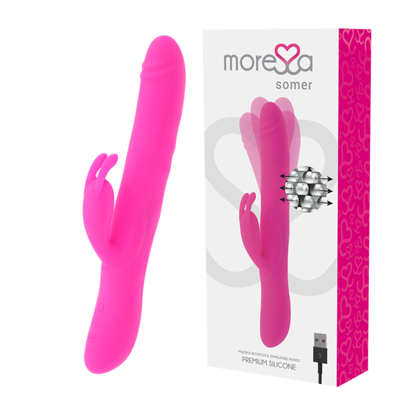 VIBRATORE SOMER PREMIUM A ROTAZIONE MULTIPLA - CHARME VIBE