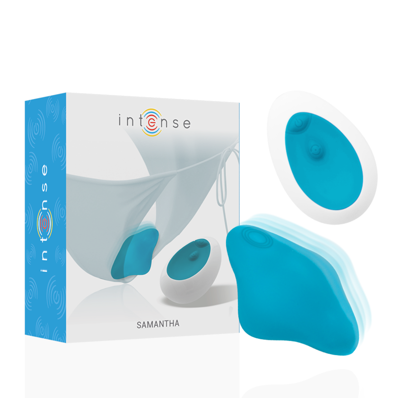 SAMANTHA PANTIE REMOTE CONTROL BLU - CHARME VIBE