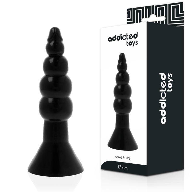 PLUG ANALE 17 CM NERO - CHARME VIBE