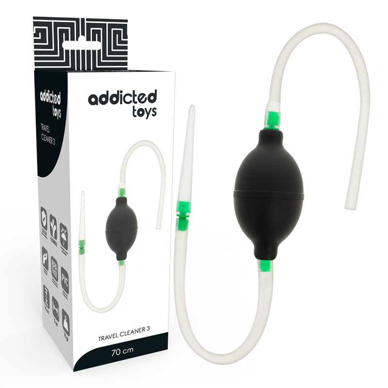 SET DI CLISTERE NERO - CHARME VIBE