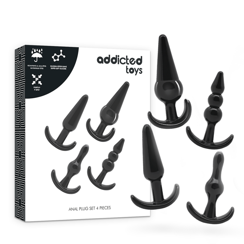SET DI 4 TAPPI ANALI - CHARME VIBE