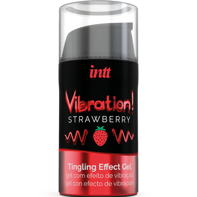 POTENTE GEL VIBRANTE LIQUIDO STIMOLANTE INTIMO FRAGOLA 15 ML - CHARME VIBE