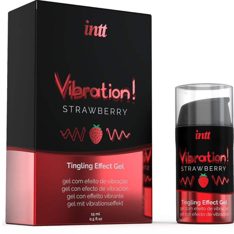 POTENTE GEL VIBRANTE LIQUIDO STIMOLANTE INTIMO FRAGOLA 15 ML - CHARME VIBE