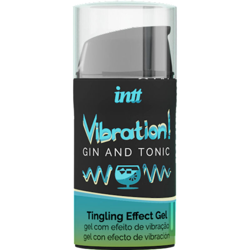 POTENTE GEL LIQUIDO VIBRATORE STIMOLANTE INTIMO GIN & TONICO 15ML - CHARME VIBE