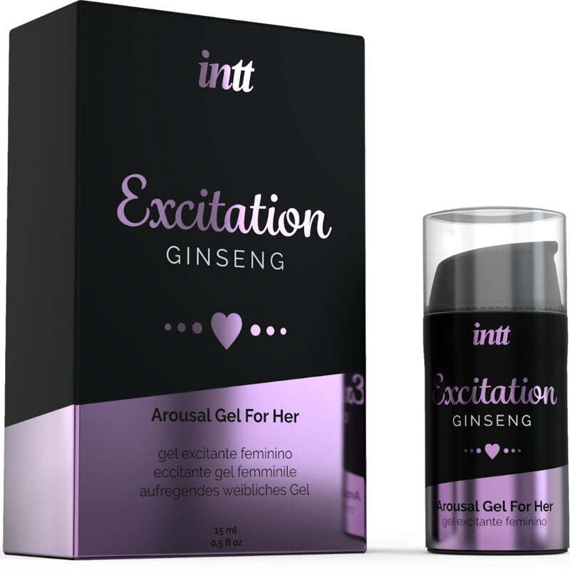 INTT LUBRICANTS - GEL STIMOLANTE ED EMOZIONANTE ATTIVATORE DI CALORE INTIMO DESIDERIO SESSUALE - CHARME VIBE