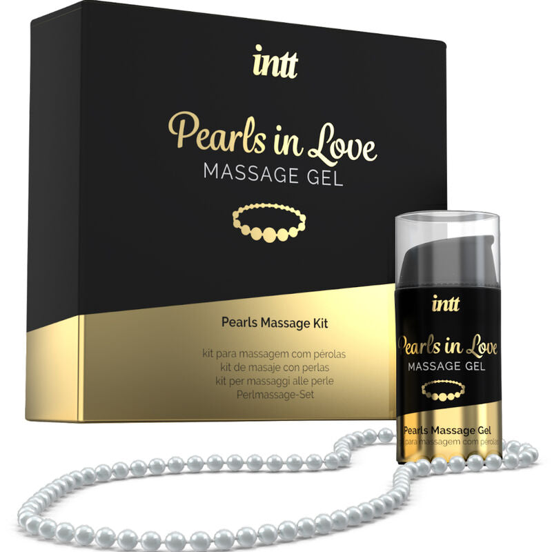 INTT MASSAGE & ORAL SEX - PERLE INNAMORATE CON COLLANA DI PERLE E GEL DI SILICONE - CHARME VIBE