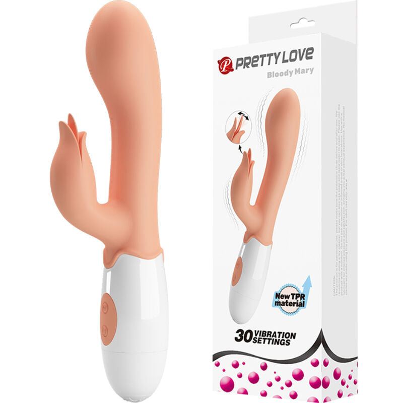 VIBRATORE BLOODY MARY CON STIMOLATORE - CHARME VIBE