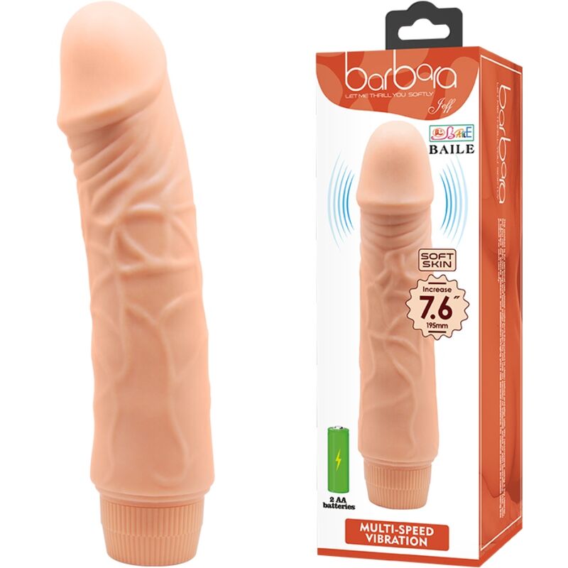 VIBRATORE REALISTICO BARBARA 20 CM - CHARME VIBE