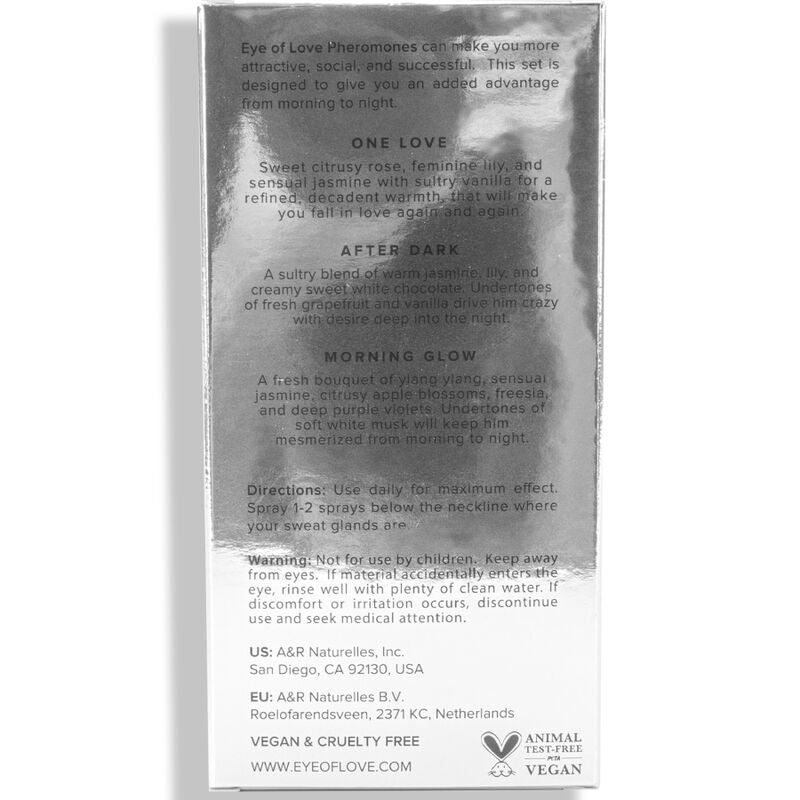 EOL PHR PARFUM 10 ML SET/3 - MORNING GLOW, ONE LOVE, AFTER DARK - CHARME VIBE
