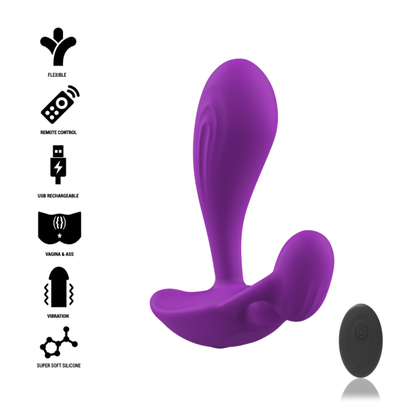 SHELLY PLUG ANAL REMOTE CONTROL VIOLA - CHARME VIBE