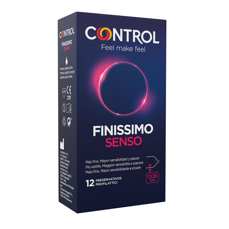 ADAPTA SENSO CONDOMS 12 UNITS - CHARME VIBE