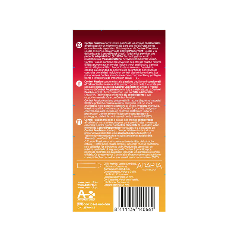 FUSSION CONDOMS 12 UNITS - CHARME VIBE