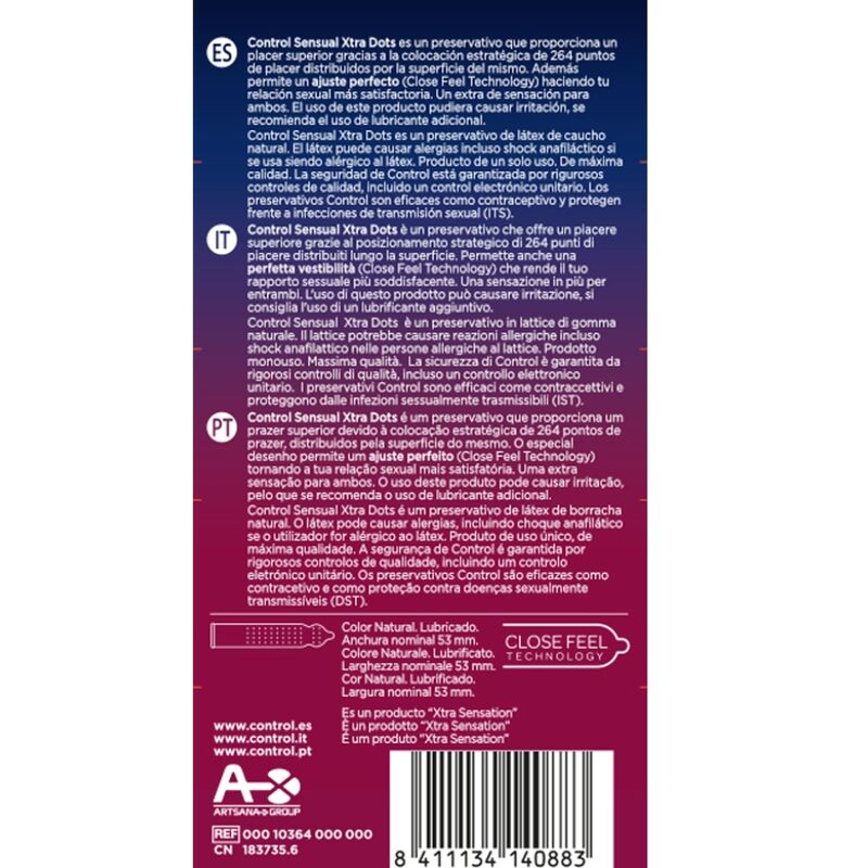 XTRA DOT 12 UDS - CHARME VIBE