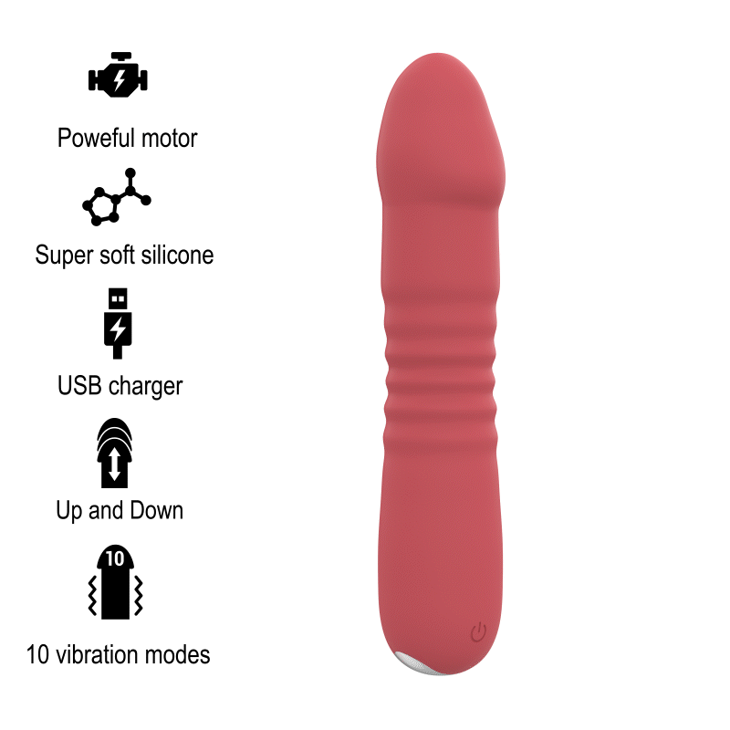 JUNI UP & DOWN 10 VIBRAZIONI ROSSE - CHARME VIBE