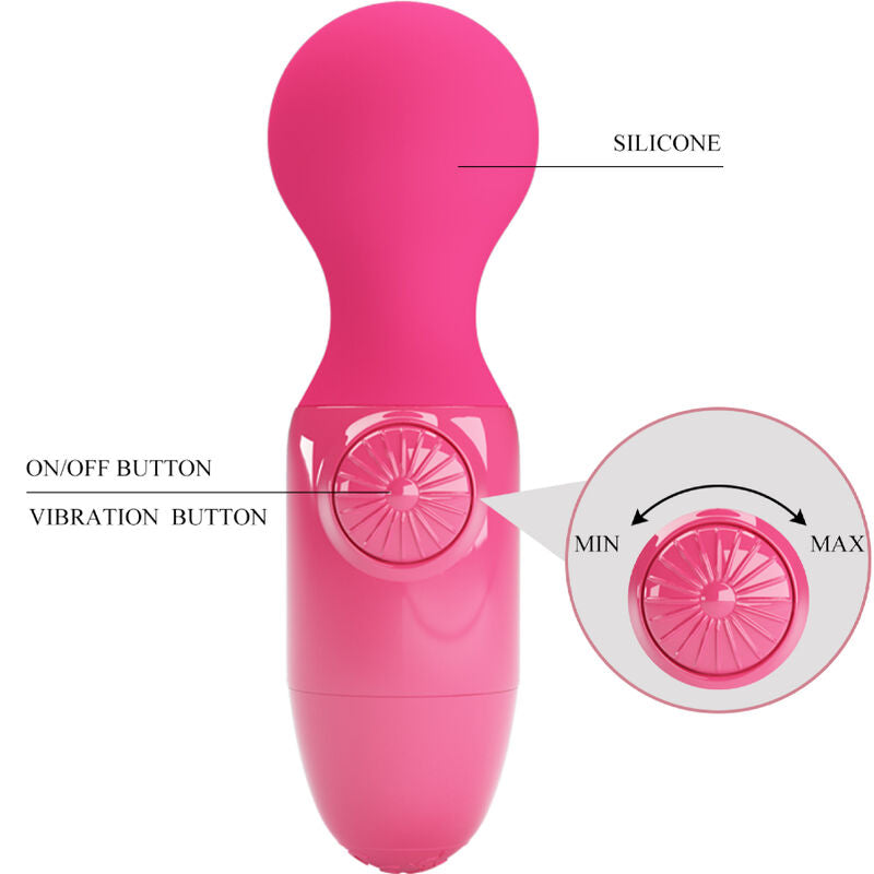 MINI MASSAGGIATORE PERSONALE MAGENTA - CHARME VIBE