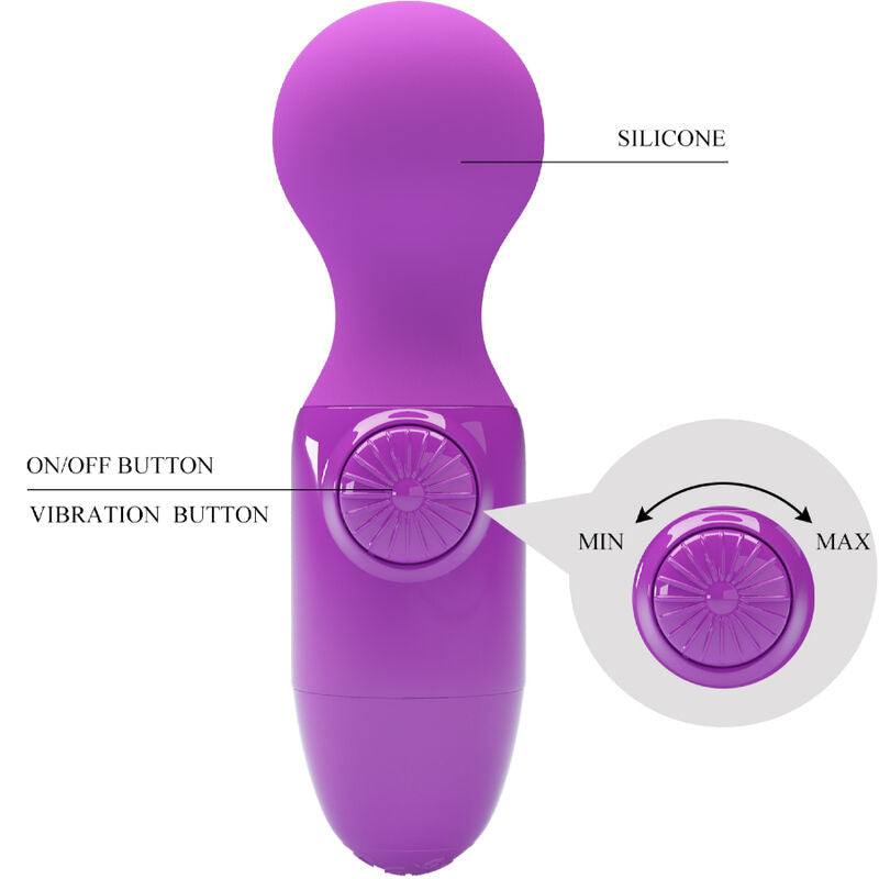 MINI MASSAGGIATORE PERSONALE VIOLA - CHARME VIBE