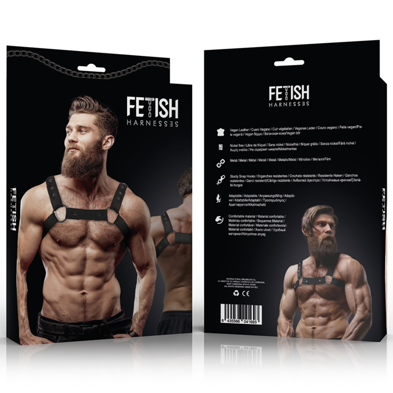 IMBRACATURA SPORTIVA REGOLABILE IN NEOPRENE DA UOMO - CHARME VIBE