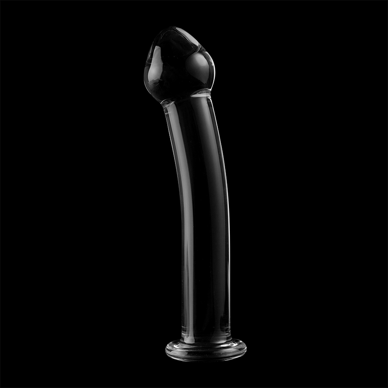 MODELLO 11 DILDO IN VETRO BOROSILICATO TRASPARENTE 16 CM O 3 CM - CHARME VIBE