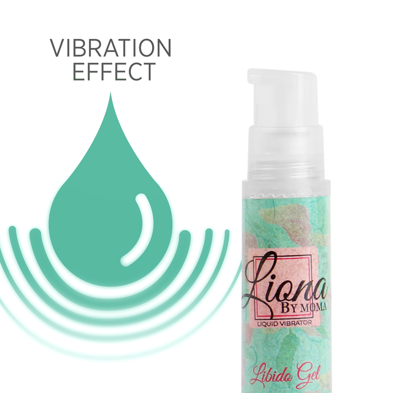 VIBRATORE LIQUIDO LIBIDO GEL 6 ML - CHARME VIBE