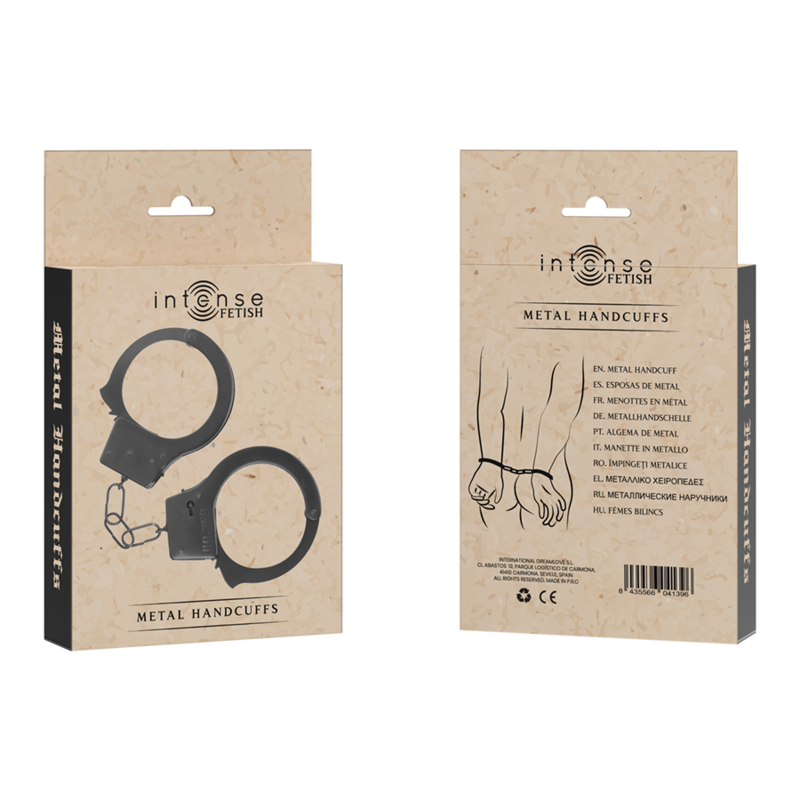 FETISH MANETTE IN METALLO - CHARME VIBE