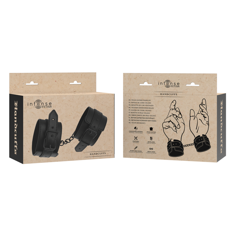 FETISH MANETTE IN PELLE VEGANA - CHARME VIBE
