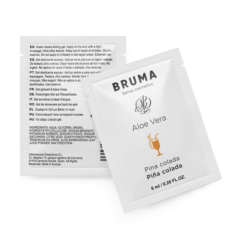 GEL SCORREVOLE ALOE VERA GUSTO PINA COLADA 6 ML - CHARME VIBE