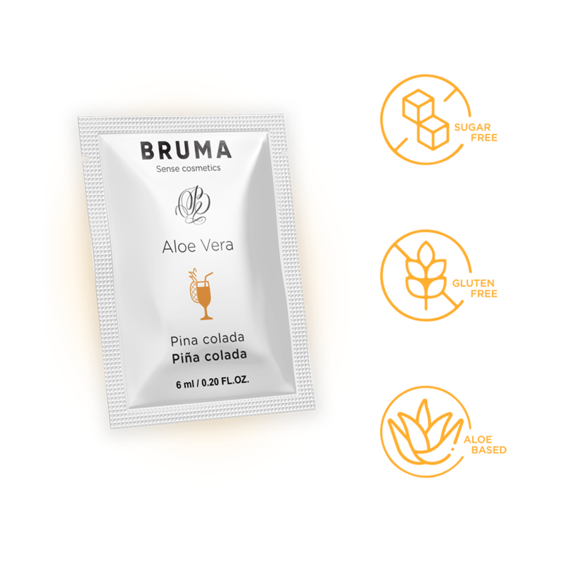 GEL SCORREVOLE ALOE VERA GUSTO PINA COLADA 6 ML - CHARME VIBE