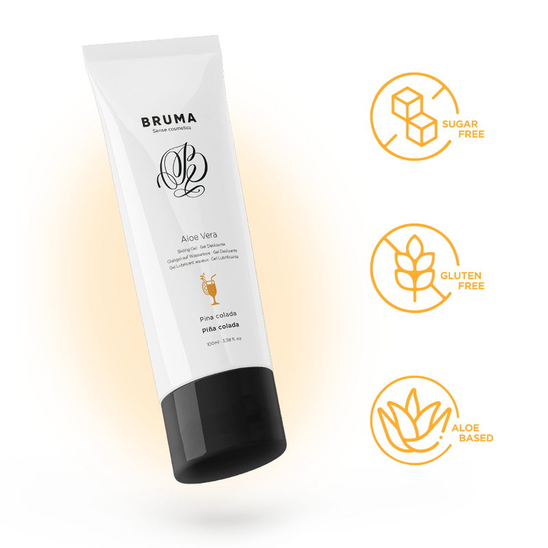 GEL SCORREVOLE ALOE VERA GUSTO PINA COLADA 100 ML - CHARME VIBE
