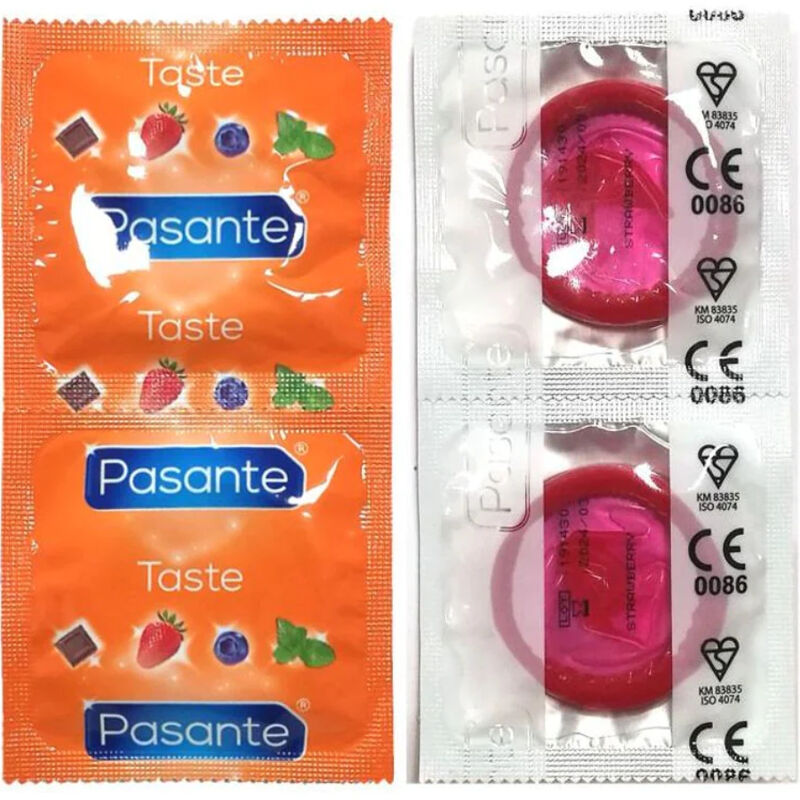 PRESERVATIVI GUSTO FRAGOLA BORSA 144 UNIT- CHARME VIBE
