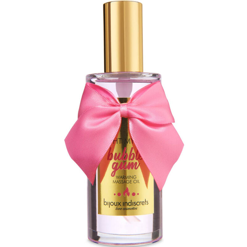 INDISCRETS LIGHT MY FIRE OLIO DA MASSAGGIO EFFETTO CALORE GUSTO GOMMA - CHARME VIBE