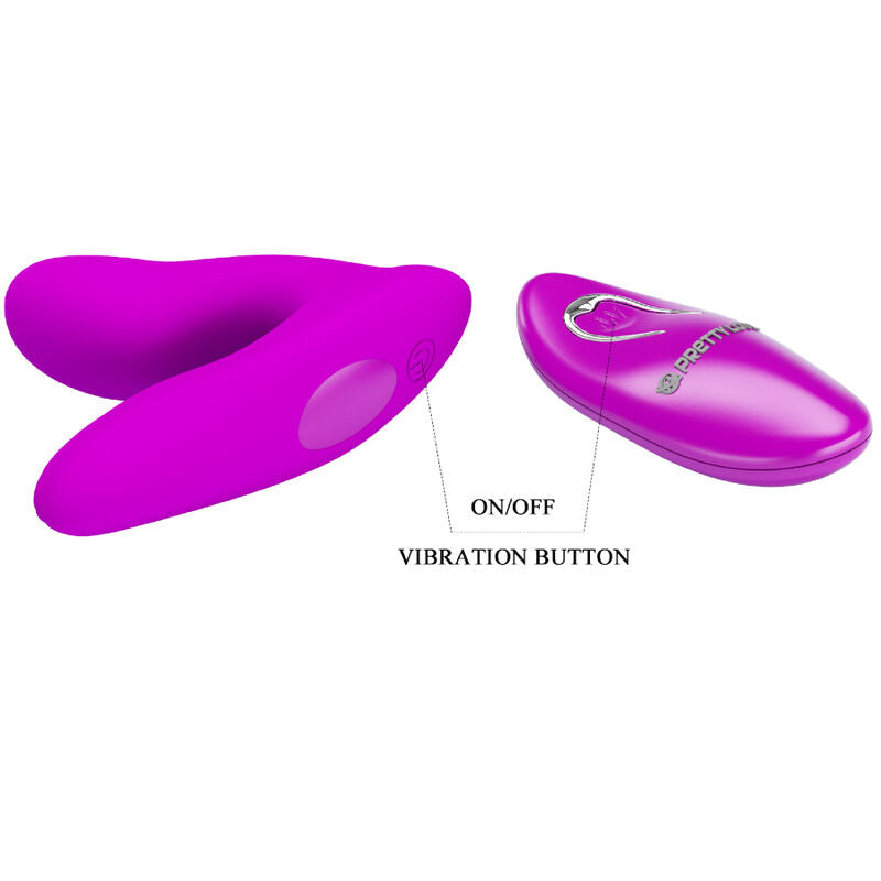 MASSAGGIATORE PER CLITORIDE MELVIN CON TELECOMANDO - CHARME VIBE