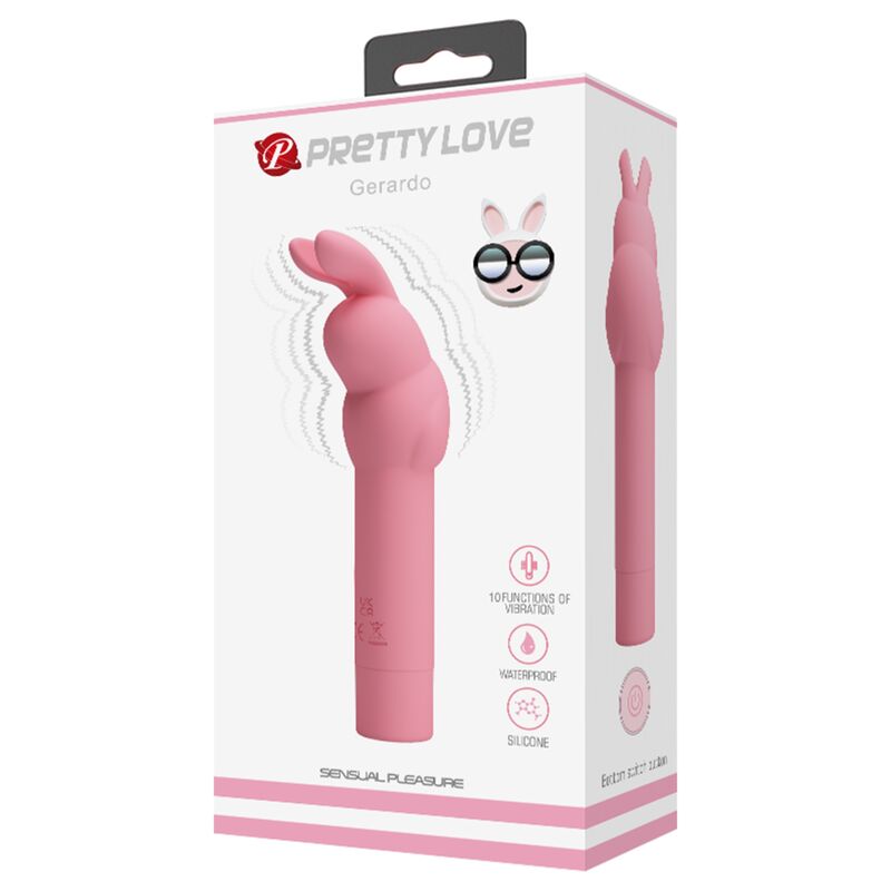 VIBRATORE IN SILICONE GERARDO ROSA CONIGLIO - CHARME VIBE