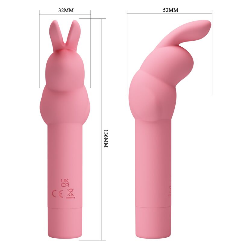 VIBRATORE IN SILICONE GERARDO ROSA CONIGLIO - CHARME VIBE
