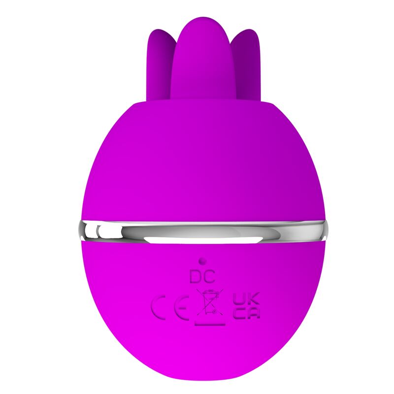 VIBRATORE IN SILICONE TONDO VIOLA GEMINI BALL - CHARME VIBE
