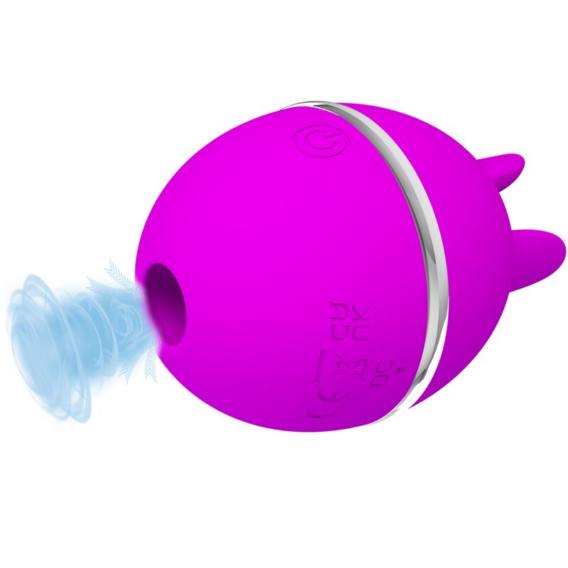 VIBRATORE IN SILICONE TONDO VIOLA GEMINI BALL - CHARME VIBE